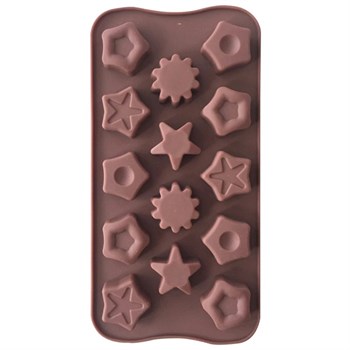 Силиконовая форма для шоколада Фигурки - фото 10065