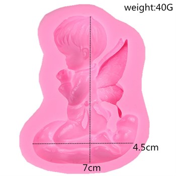 Силиконовый молд Ангел девочка — купить с доставкой