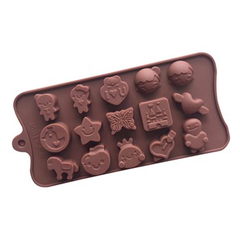 Силиконовая форма для шоколада Детская №2 - фото 10824