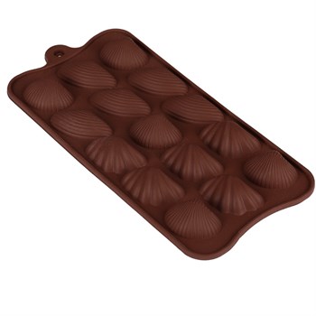 Силиконовая форма для шоколада Набор Ракушек - фото 8357