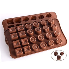 Силиконовая форма для шоколада Набор Конфет