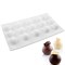 Силиконовая форма для шоколада Полусферы - фото 10565
