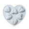Силиконовая форма Сердце (6 ячеек) - фото 11606