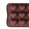 Силиконовая форма для шоколадных конфет Сердца - фото 7163
